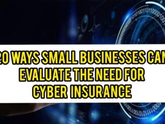 Ways Small Businesses Can Evaluate The Need For Cyber Insurance
