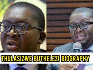 Thulasizwe Buthelezi Biography