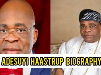 Adesuyi Haastrup Biography