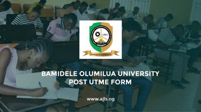 all-you-need-to-know-about-bouesti-post-utme-form BOUESTI Post UTME Form